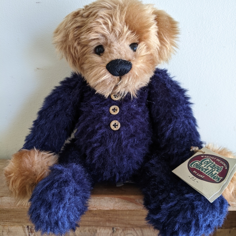 Ganz Cottage Collectibles PJ Teddy Bear cute perfect gift